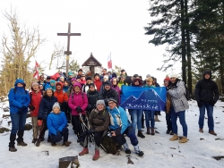 Foto /PG/: Na szczycie Łysicy /16.02.2020 - 11:30/