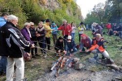 &quot;Jesienne Pieczonki 2015&quot; - relacja z imprezy Klubu Turystów Pieszych PTTK &quot;Przygoda&quot; (11.10.2015)