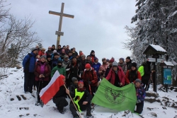 Relacja z  Zimowego Wejścia na Łysicę z KTP &quot;Przygoda&quot; (10.02.2018)